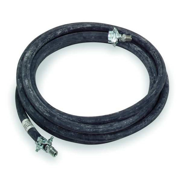 Continental Steam Hose,1/2" ID x 50 ft. L,Black 20023434