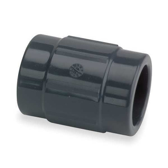 CPVC Reducing Coupling, Schedule 80, 1-1/2" x 1" Pipe Size, Socket