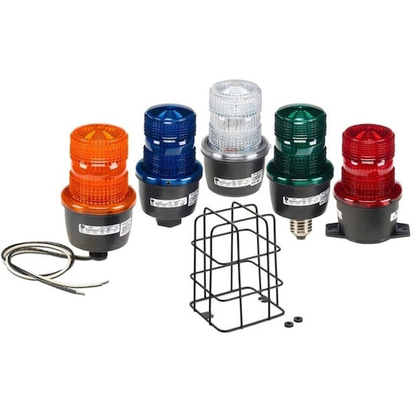 Federal Signal Low Profile Warning Light,Strobe,Amber LP3M-120A Federal Signal Low Profile Warning Light,Strobe,Amber LP3M-120A