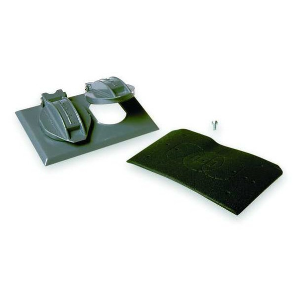 Bell Outdoor Weatherproof Cover,Self Closing 5180-0