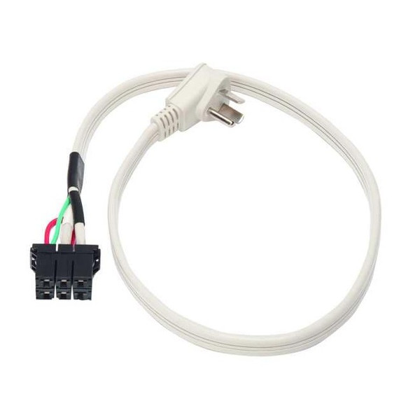Friedrich PTAC Power Cord,230/208VAC,White PXPC23020A