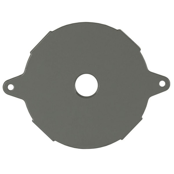 Weatherproof Electrical Box, 16 cu in, Splice Box Type, 2 Gangs, Aluminum, Round Shape