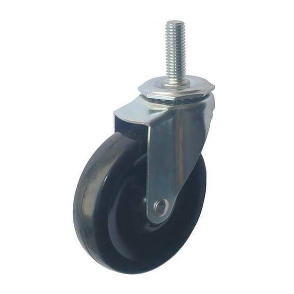 Manufacturer Varies Swivel Stem Castr,Rubbr,3 in.,100 lb,Blk 20TM50