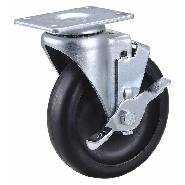 Manufacturer Varies NSF-Listed Plate Caster,300 lb. Load Rating,Swivel 400K70
