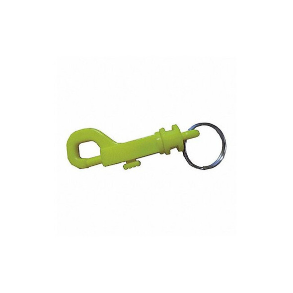 Manufacturer Varies Plastic Key Clip, Yellow, Plastic, Not Load Rated 25PA17