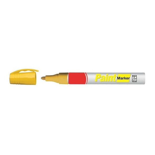 Industrial Marker, Jumbo Tip, Yellow Color Family, Ink