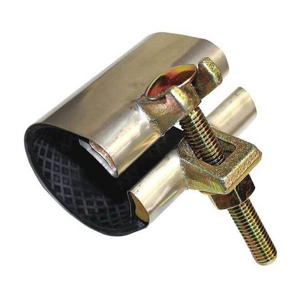 Manufacturer Varies Repair Clamp,Single Bolt,2-1/2 In,304 SS 24T951
