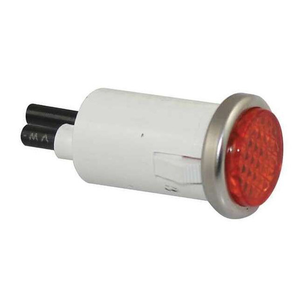 Manufacturer Varies Flush Panel Light, Amber, 120 V AC 20C847
