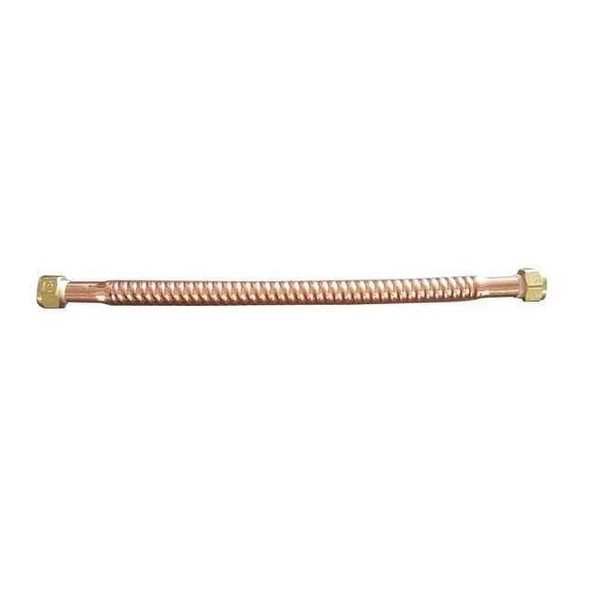 Manufacturer Varies Water Heater Connector, Cop, 24In, 3/4FIP 22N603