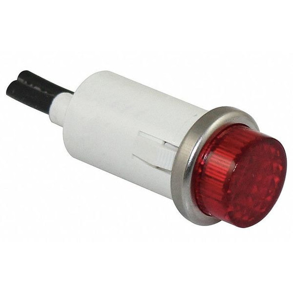 Manufacturer Varies Raised Panel Light, Red, 120 V AC 20C854 Manufacturer Varies Raised Panel Light, Red, 120 V AC 20C854