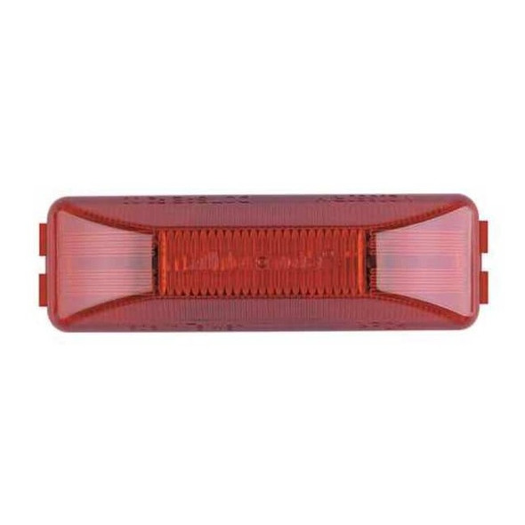 Maxxima Clearance Light, LED, Red, Rect, 3-3/16 L M20350R