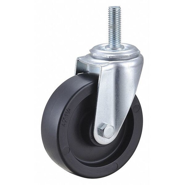 Manufacturer Varies Swivel Stem Caster,Polyolfn,4 in,350 lb. 32J825