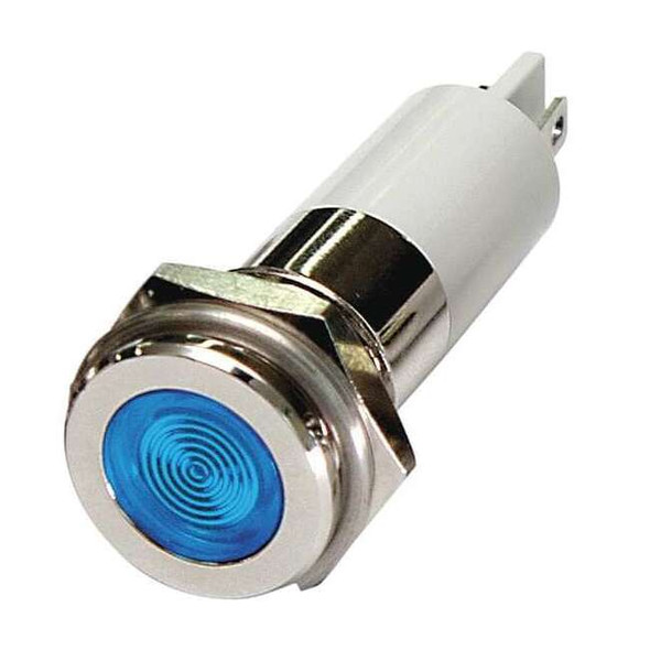 Manufacturer Varies Flush Panel Light, Blue, 110 V AC 24M140