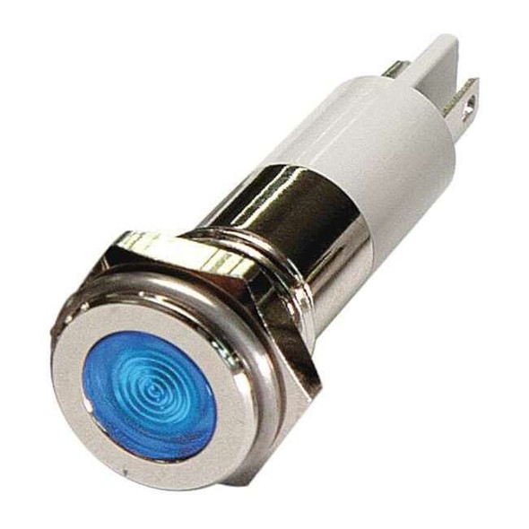 Manufacturer Varies Flat Indicator Light,Blue,24VDC 24M102