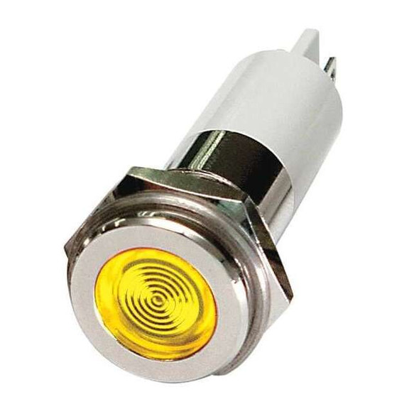 Manufacturer Varies Flush Panel Light, Yellow, 110 V AC 24M138