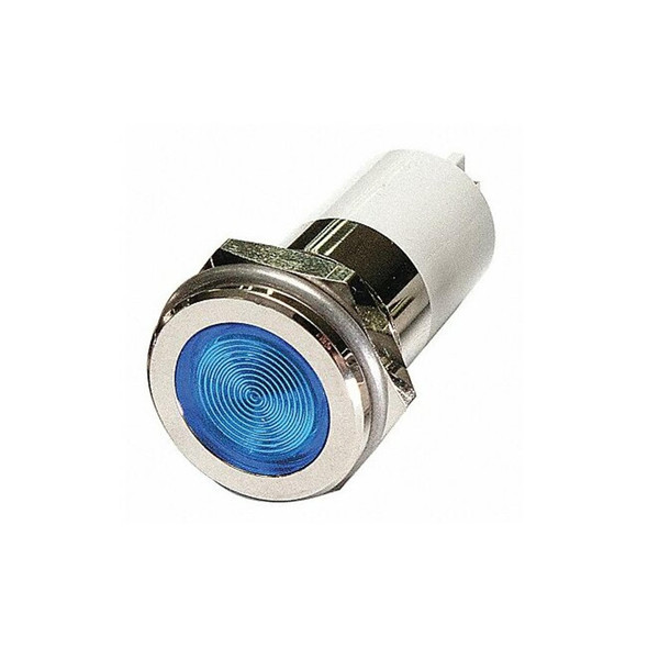 Manufacturer Varies Flush Panel Light, Blue, 24 V DC 24M171