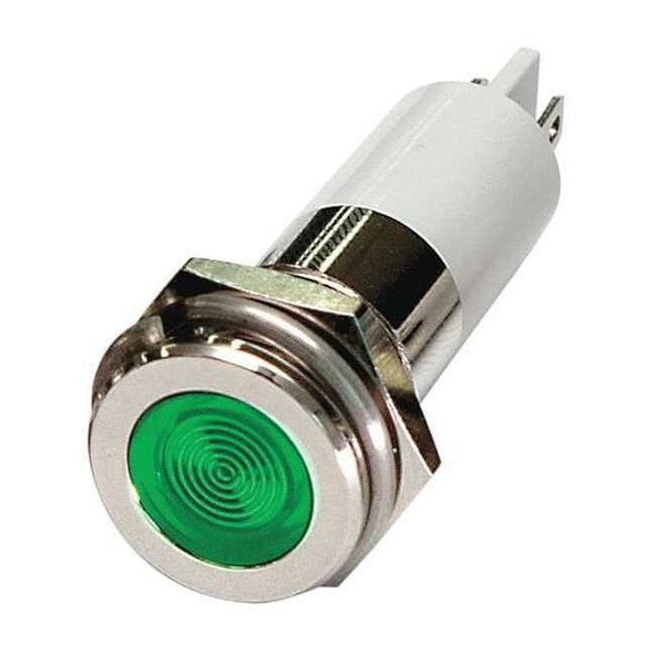 Manufacturer Varies Flush Panel Light, Green, 24 V DC 24M134