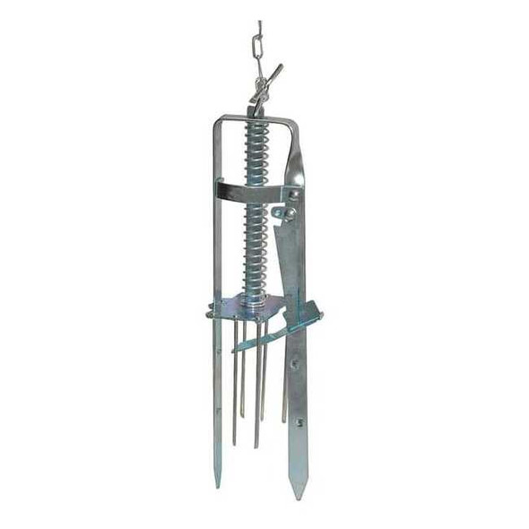 Manufacturer Varies Mole Trap Plunger,4 in H,Silver 32J091