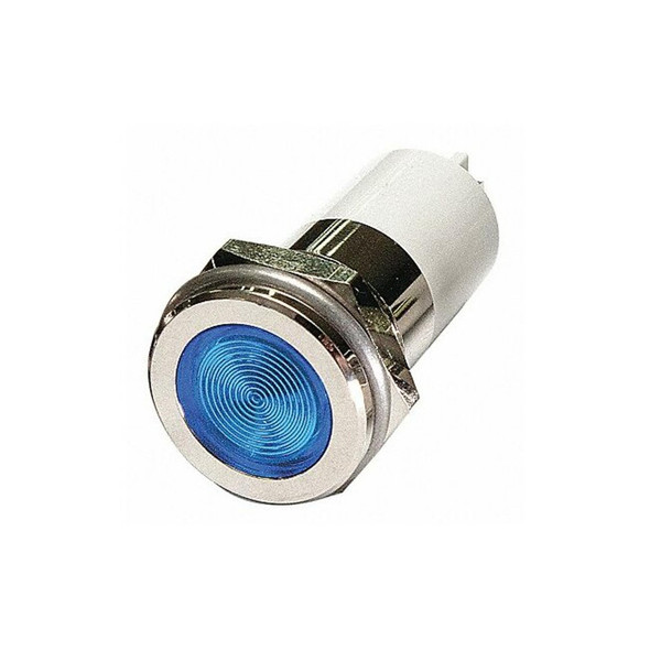 Manufacturer Varies Flush Panel Light, Blue, 12 V DC 24M166