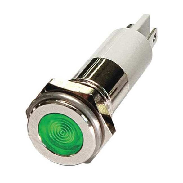 Manufacturer Varies Flush Panel Light, Green, 24 V DC 24M101