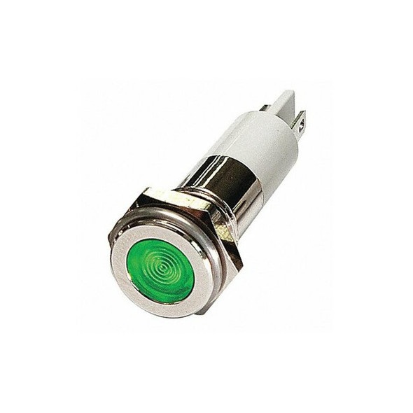 Manufacturer Varies Flush Panel Light, Green, 24 V DC 24M101
