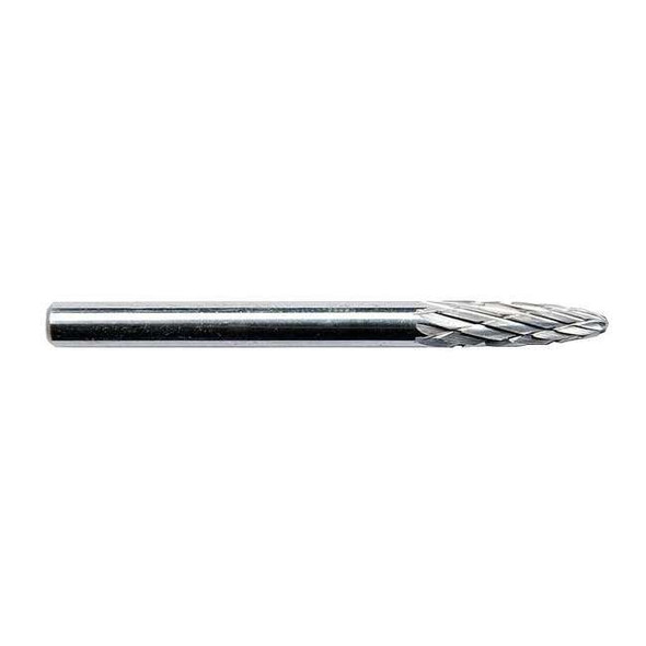 Manufacturer Varies Carbide Bur,Round Nose Tree,1/4 19D867