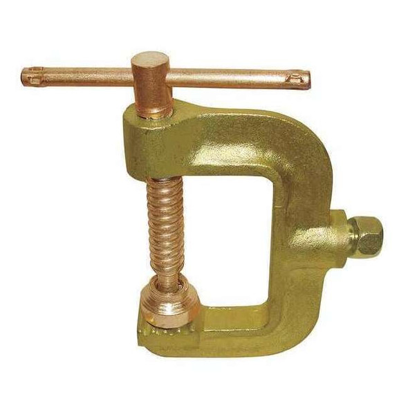 Manufacturer Varies Ground Clamp 300A,Jaw Open 2 1/2ln 19N770