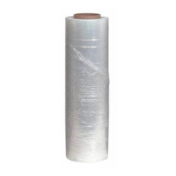 Stretch Wrap, 15" W x 1500 ft. L, 80 ga, Cast Style, Clear, Standard Duty