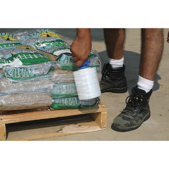 Goodwrappers Stretch Wrap, 5" W x 1000 ft. L, 80 ga, Cast Style, Clear, Standard Duty 15A901