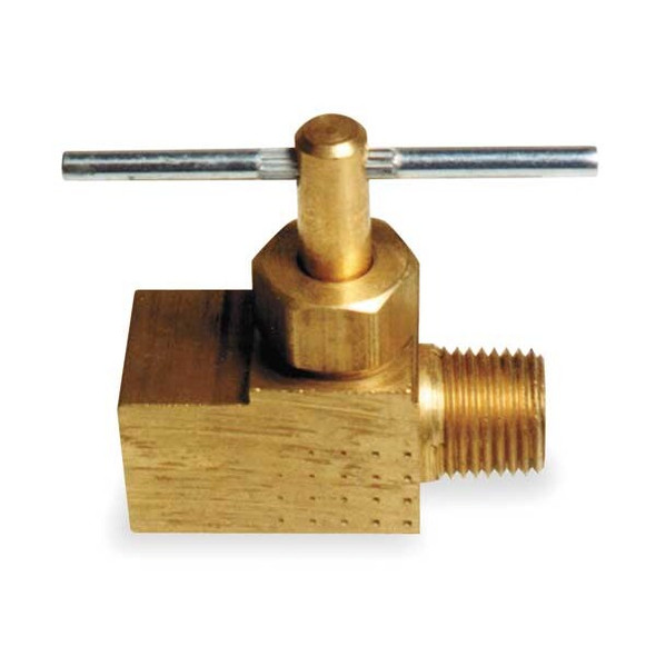 Manufacturer Varies Needle Valve,Straight,Brass,1/4 In. 6MN32
