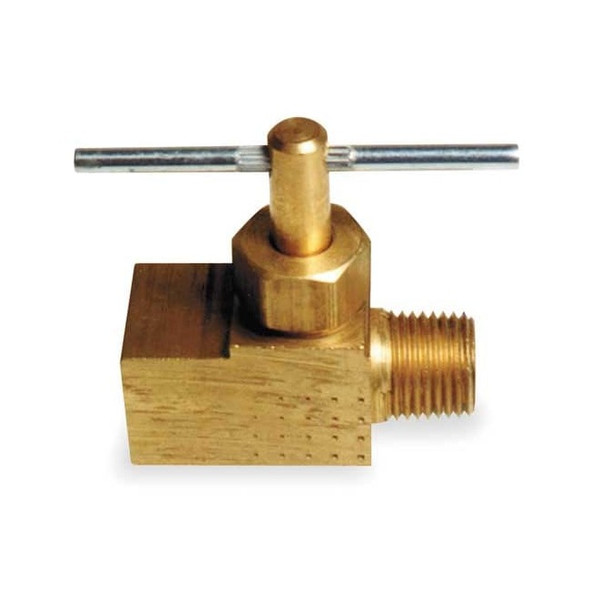 Manufacturer Varies Needle Valve,Straight,Brass,1/4 In. 6MN32