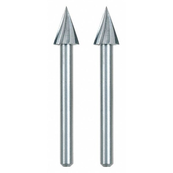 Dremel CarvingBit,Arrow,W:0.25",PK2,L:0.375" 125 Dremel CarvingBit,Arrow,W:0.25",PK2,L:0.375" 125