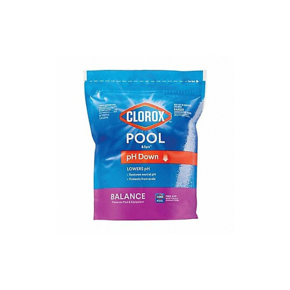 Clorox pH Adjuster,Granular,5 lb. Size 12105CLX Clorox pH Adjuster,Granular,5 lb. Size 12105CLX