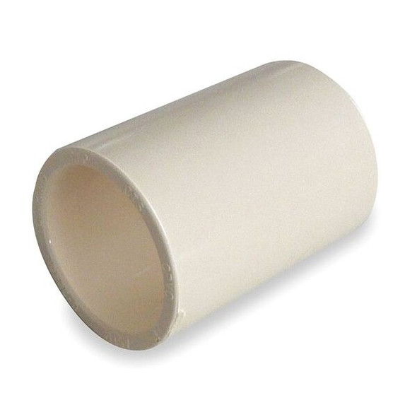 CPVC Coupling, CTS, Schedule 40, 3/4" Pipe Size, CTS Hub
