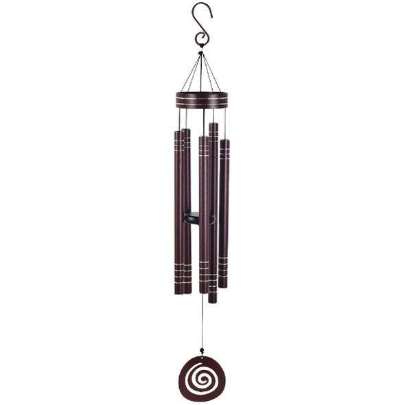 Sunset Vista Designs Vista Classics Galaxy 41 In. Brown Wind Chime 93567