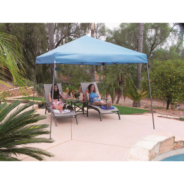 Crown Shade 10x10 Dkgry Slant Canopy RS64B5