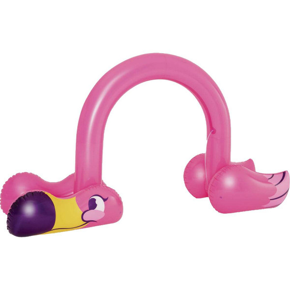 H20GO! 11 Ft. 2 In. x 43 In. x 6 Ft. 4 In. Jumbo Flamingo Sprinkler 52382E