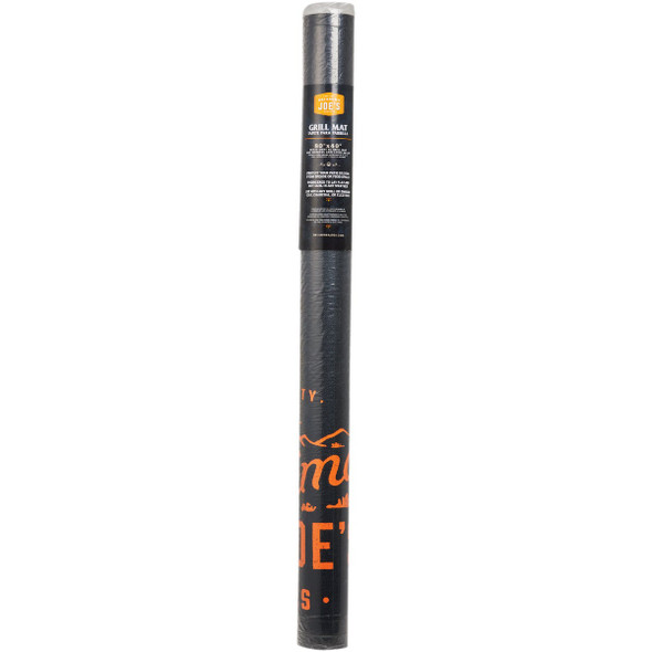Oklahoma Joe's 40 In. W. x 80 In. L. Black & Orange XL Smoker Mat Oklahoma Joe's 40 In. W. x 80 In. L. Black & Orange XL Smoker Mat