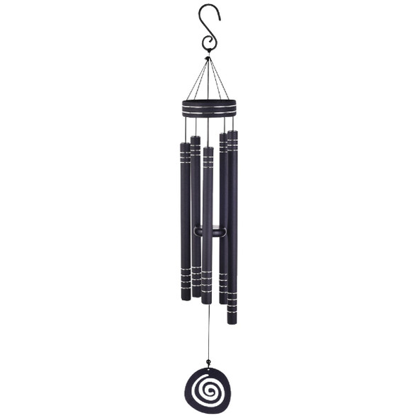 Sunset Vista Designs Vista Classics Galaxy 41 In. Black Wind Chime 93566 Sunset Vista Designs Vista Classics Galaxy 41 In. Black Wind Chime 93566
