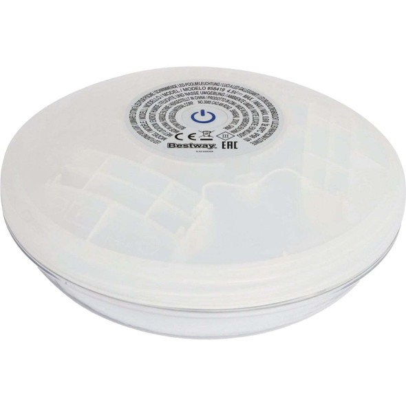 Bestway Flowclear 5-1/2 In. LED Floating Pool Light 58419E