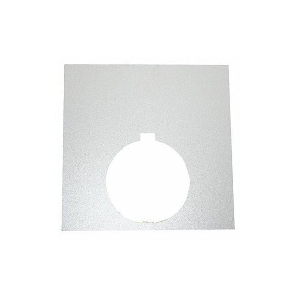 Eaton Legend Plate, Black/White/Silver, Square 10250TLP76