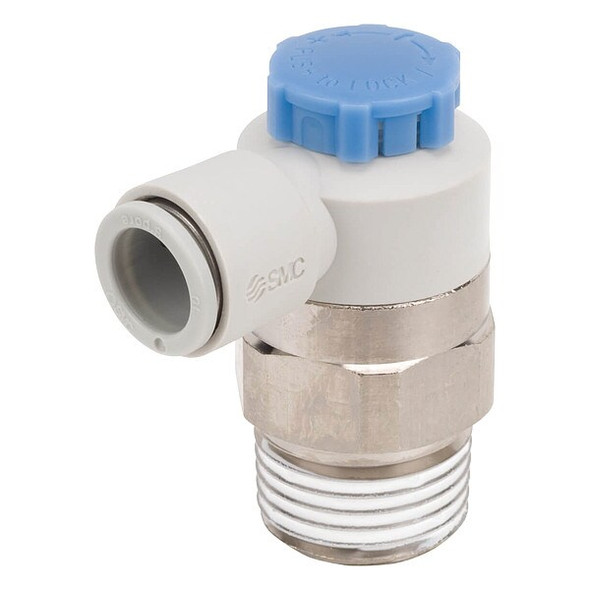 Smc Speed Control Valve,1/2in BSPT,Meter In AS4211F-04-10SA Smc Speed Control Valve,1/2in BSPT,Meter In AS4211F-04-10SA