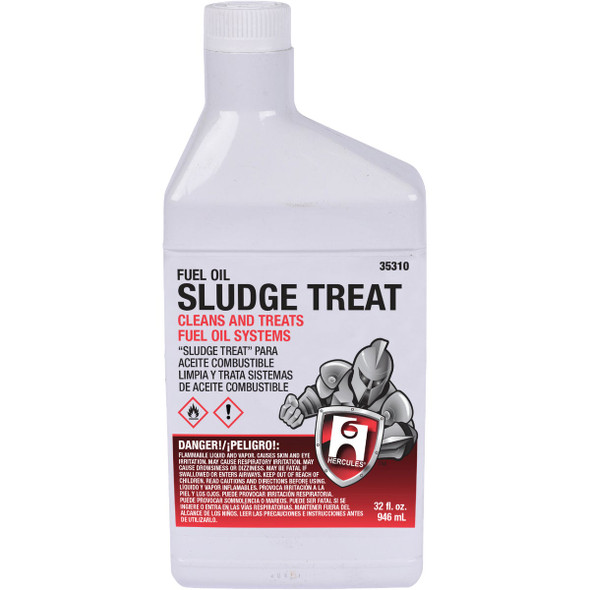 Hercules 32 Oz. Sludge Treat Fuel Oil Treatment 35310