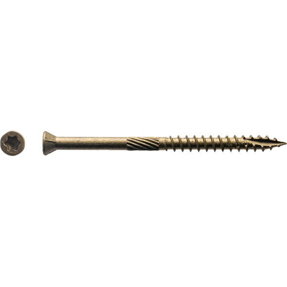 Big Timber #9 x 2-1/2 In. Bronze Trim Screw (5 Lb.) 5THB9212