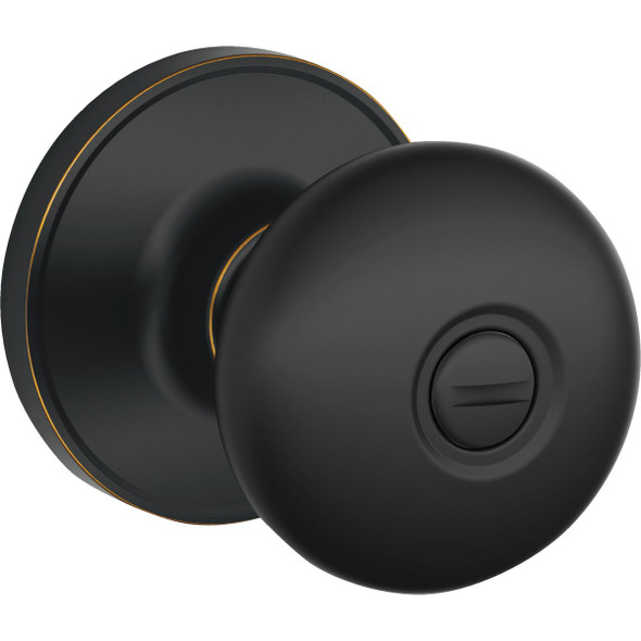 Dexter Stratus Aged Bronze Privacy Door Knob J40VSTR716