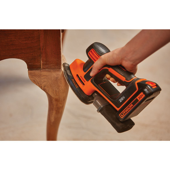 Black & Decker 20V MAX Lithium-Ion Mouse Cordless Finish Sander