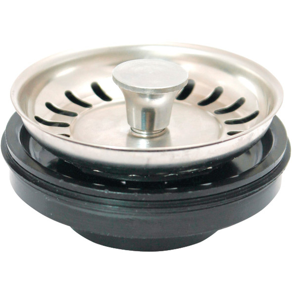 Do it Best 3.13 In. Dia Chrome-Plated Steel Disposer Strainer and Stopper