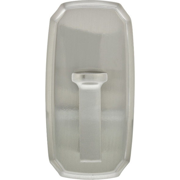 Hillman High and Mighty 25 Lb. Capacity Satin Nickel Scallop Decorative Hook 515804 201087