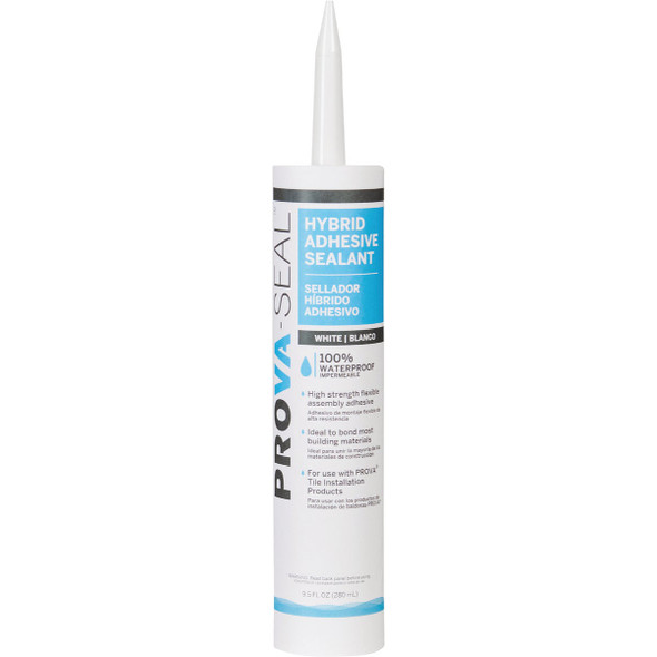 M-D Building Products Prova Seal 9.5 Oz. Siliconized Sealant, White 80299