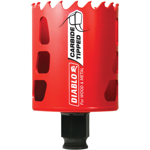 Diablo 2-1/4 In. Carbide-Tipped Hole Saw DHS2250CT